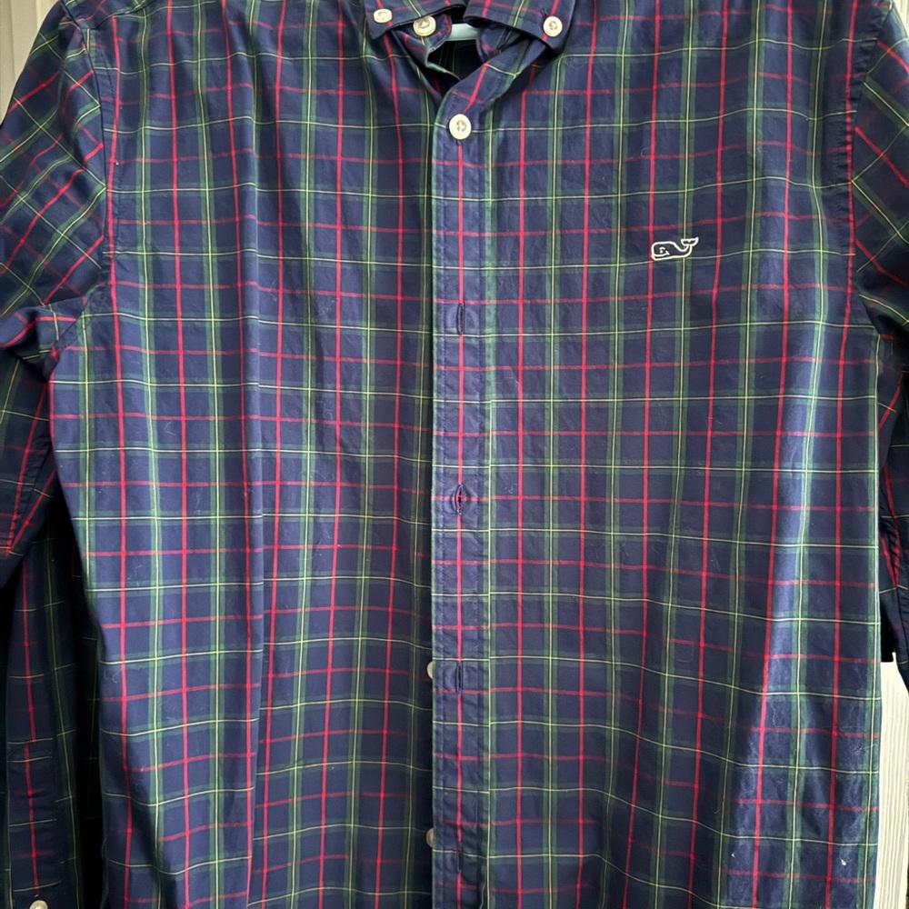 Vineyard Vines Men's Multicolor Button Down Shirt